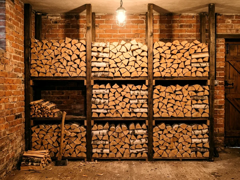 Круговая поленница holzhausen, Магнитогорск, улица Озёрная, 30В